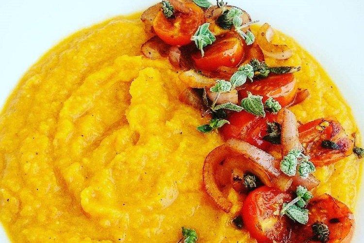 Гороховая каша по-гречески