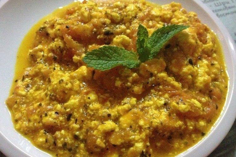 Гороховая каша с ароматными травами