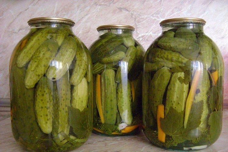 Хрустящие огурцы без уксуса