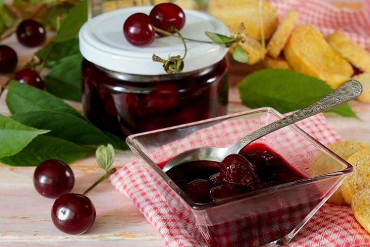 Вишня с агар-агаром