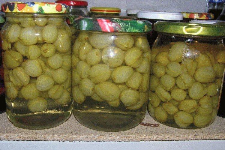 Компот из крыжовника на зиму