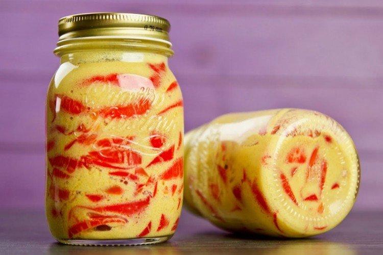 Салат из сладкого перца с горчицей на зиму