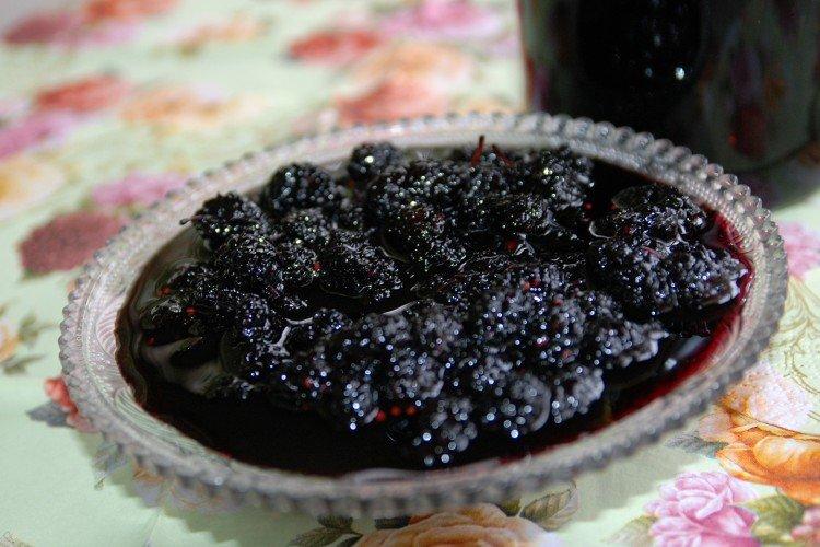 Варенье-пятиминутка из шелковицы