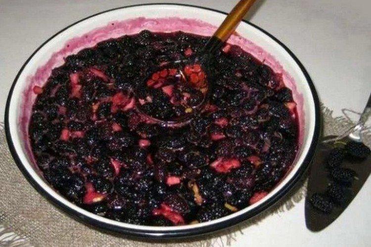 Варенье из шелковицы с лимоном