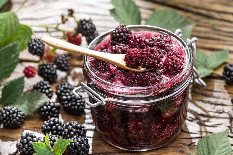 Варенье из шелковицы и малины