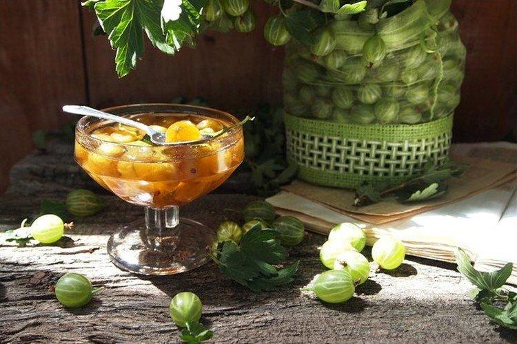 Варенье с крыжовником и лимоном