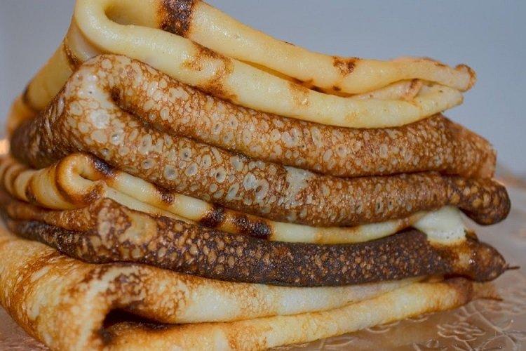 Блины на молоке «Три стакана»