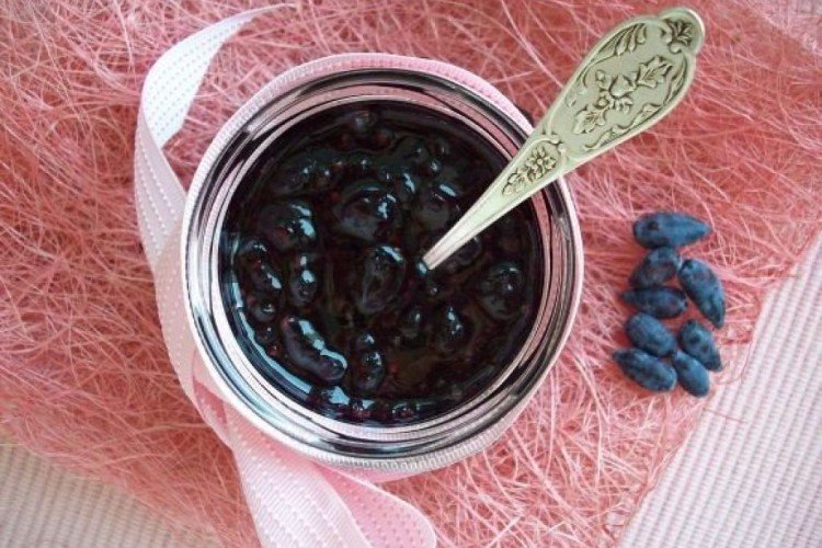 Жимолость без сахара на зиму