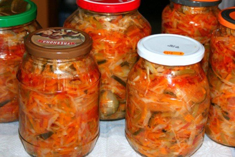 Овощная заготовка на зиму