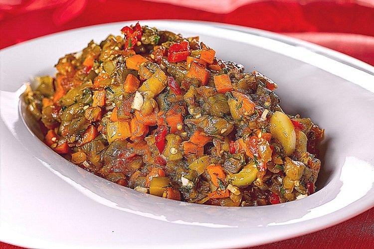 Икра из баклажанов с винным уксусом