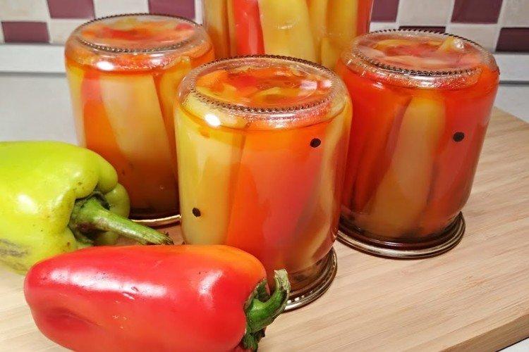 Болгарский перец с медом на зиму