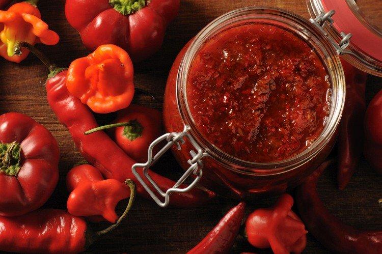 Джем из болгарского перца