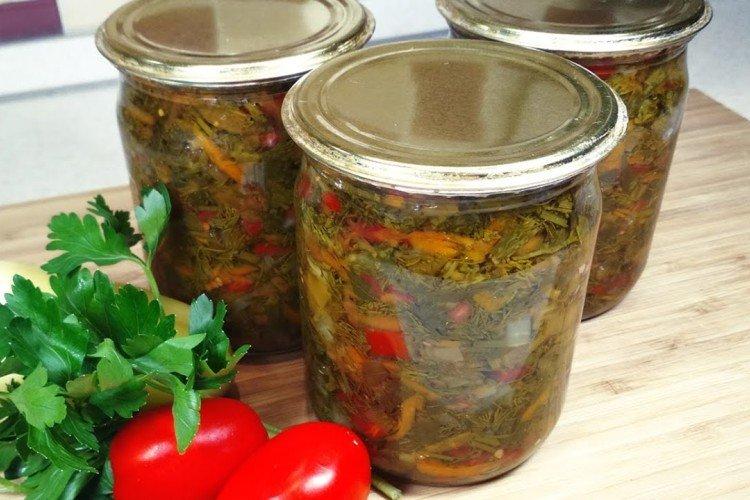 Заправка из болгарского перца на зиму