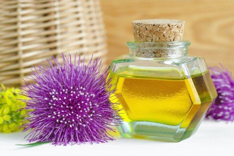 Репейная маска для питания волос