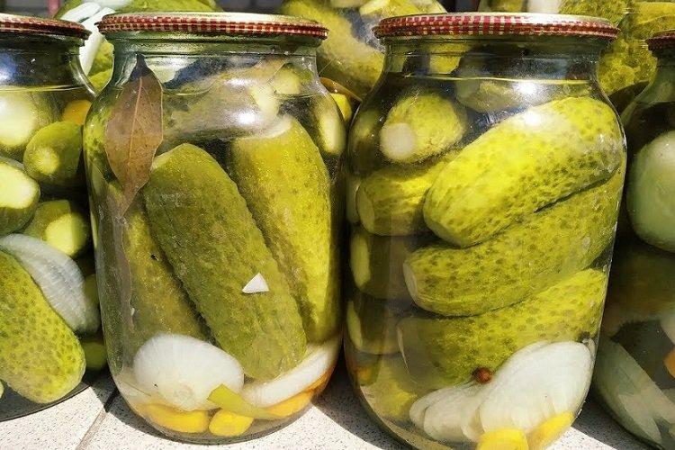 Маринованные огурцы по-болгарски