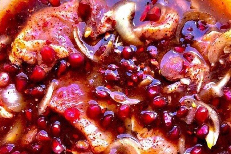 Гранатовый маринад для шашлыка