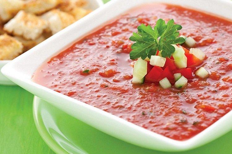 Гаспачо на минеральной воде