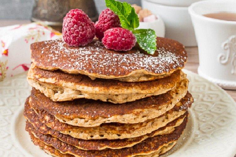 Панкейки из овсяных хлопьев