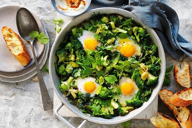 Зеленая шакшука