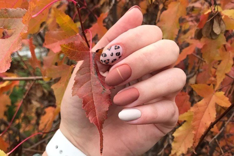 Осенний маникюр 2021: модные тренды и красивые идеи (50 фото)