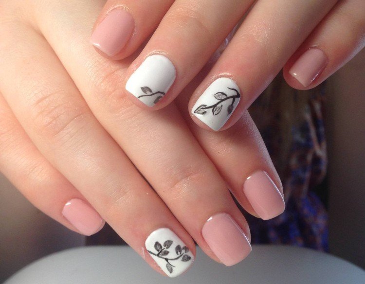 Акцентные ногти