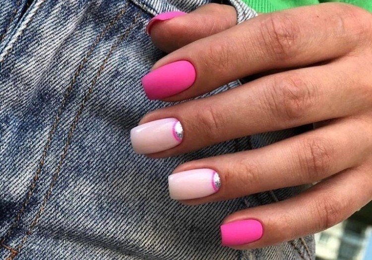 Розовый неон