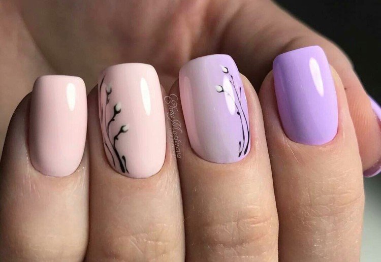 Пастельные оттенки