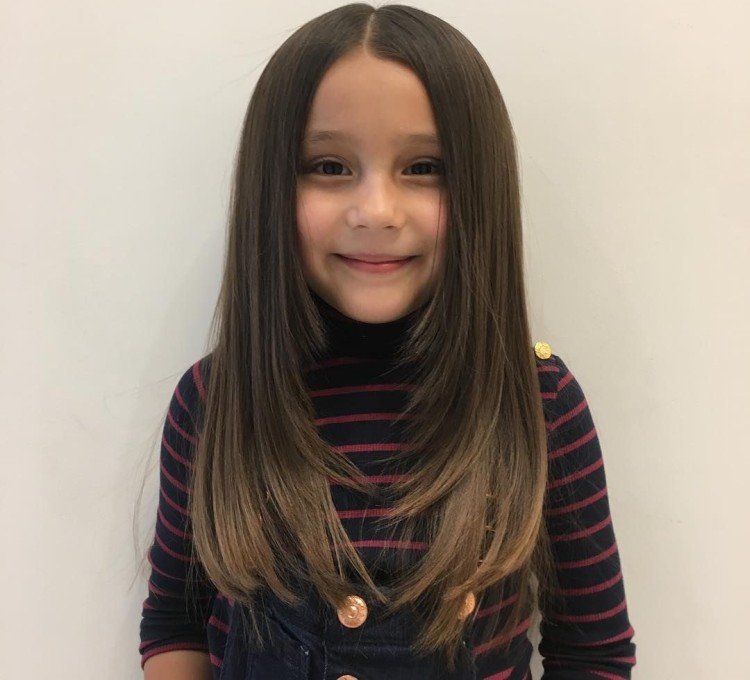 Стрижки для девочек в школу 2021 - фото