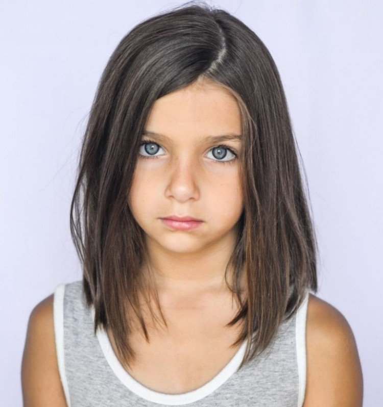 Стрижки для девочек в школу 2021 - фото