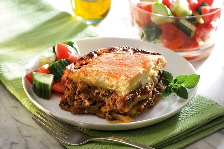 Мусака с сельдереем
