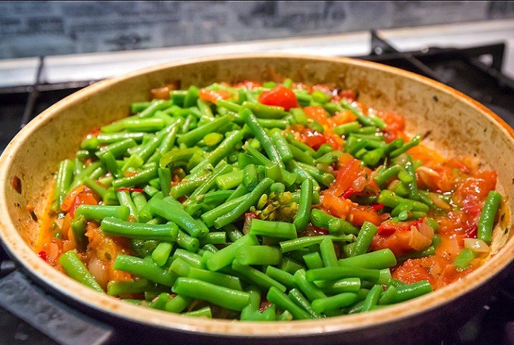 Лобио из стручковой фасоли