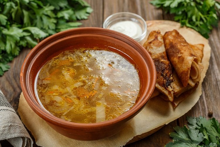 Щи с гречкой