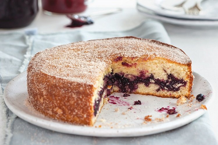 Пирог на кефире без яиц