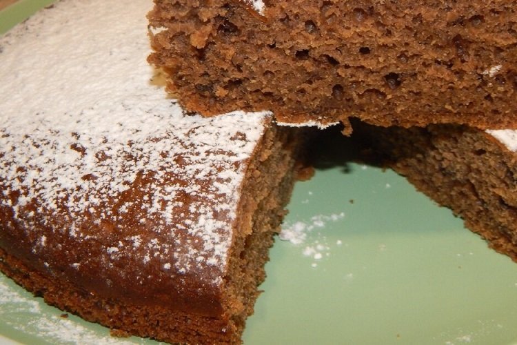 Пирог с вареньем на сковороде