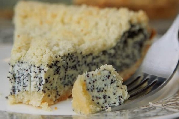 Королевская ватрушка с творогом и маком