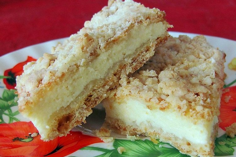 Королевский пирог с творогом