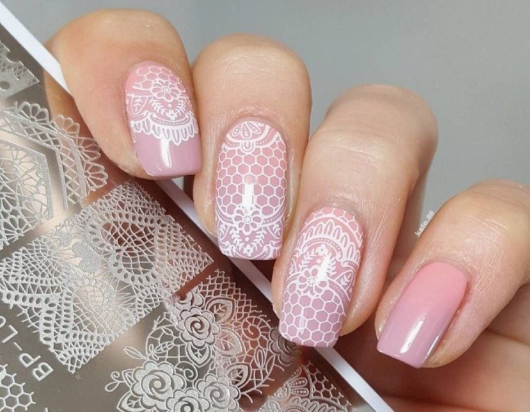 Ажурный стемпинг