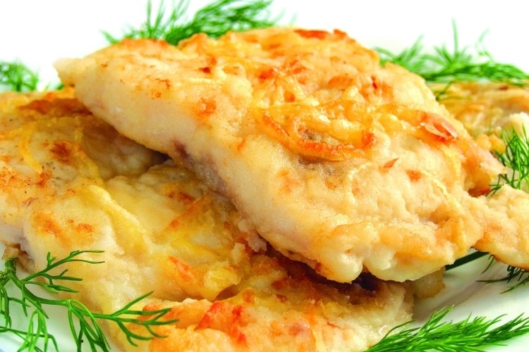 Сырный кляр для рыбы