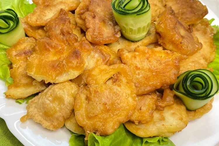 Кляр для рыбы из колы