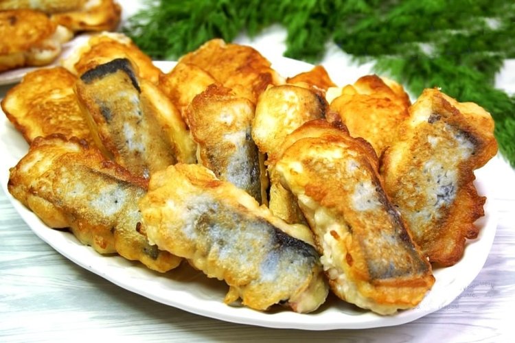 Постный кляр для рыбы