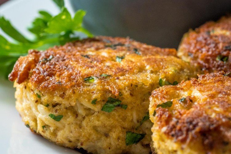 Котлеты из крабовых палочек с рисом