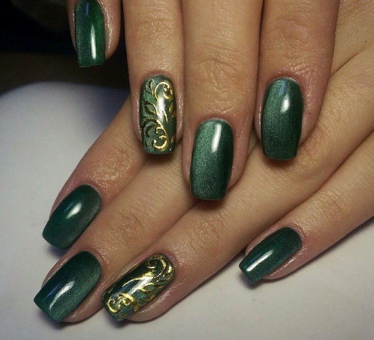 Сложные оттенки зеленого