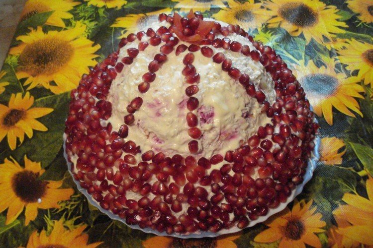 Салат «Шапка Мономаха»