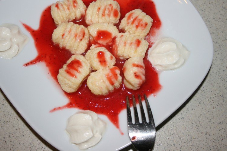 Ньокки из творога и твердого сыра