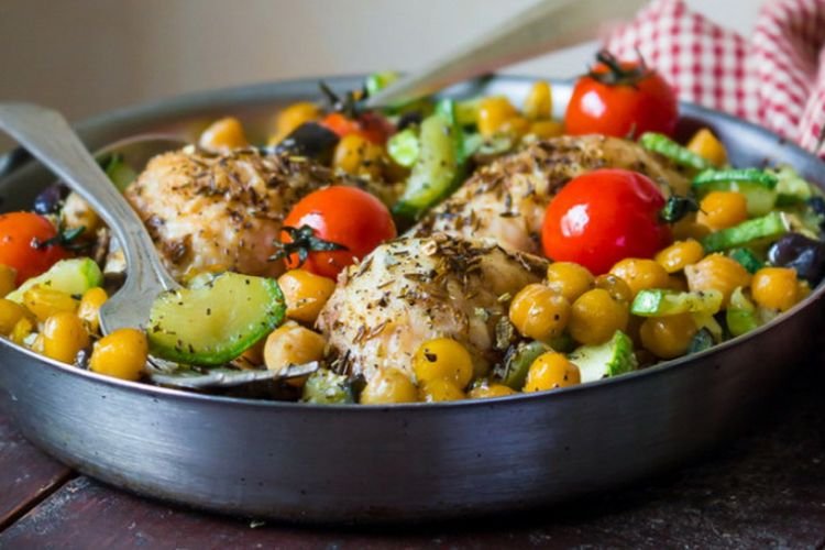 ПП курица с овощами