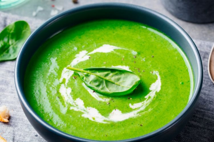 ПП суп из сельдерея и шпината