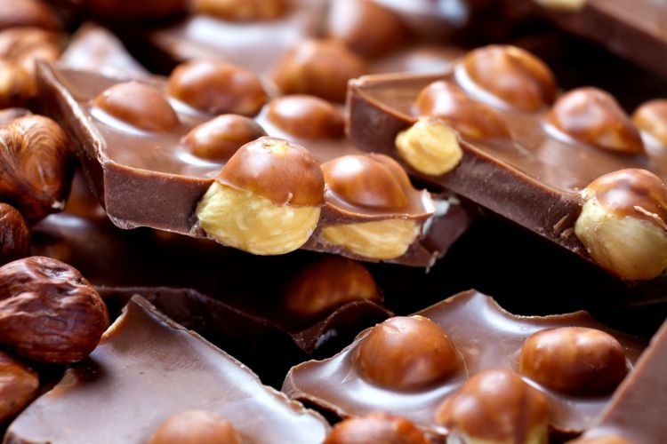 Шоколад с начинкой