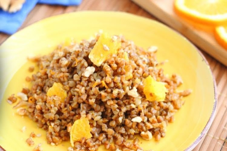 Гречка с апельсином