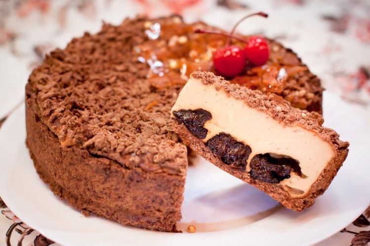 Сырник с вареной сгущенкой