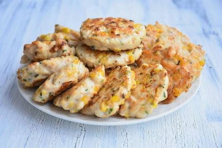 Куриные котлеты с отрубями